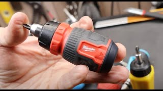 Milwaukee Stubby Ratcheting Screwdriver: A solid and worthwhile upgrade to previous models!