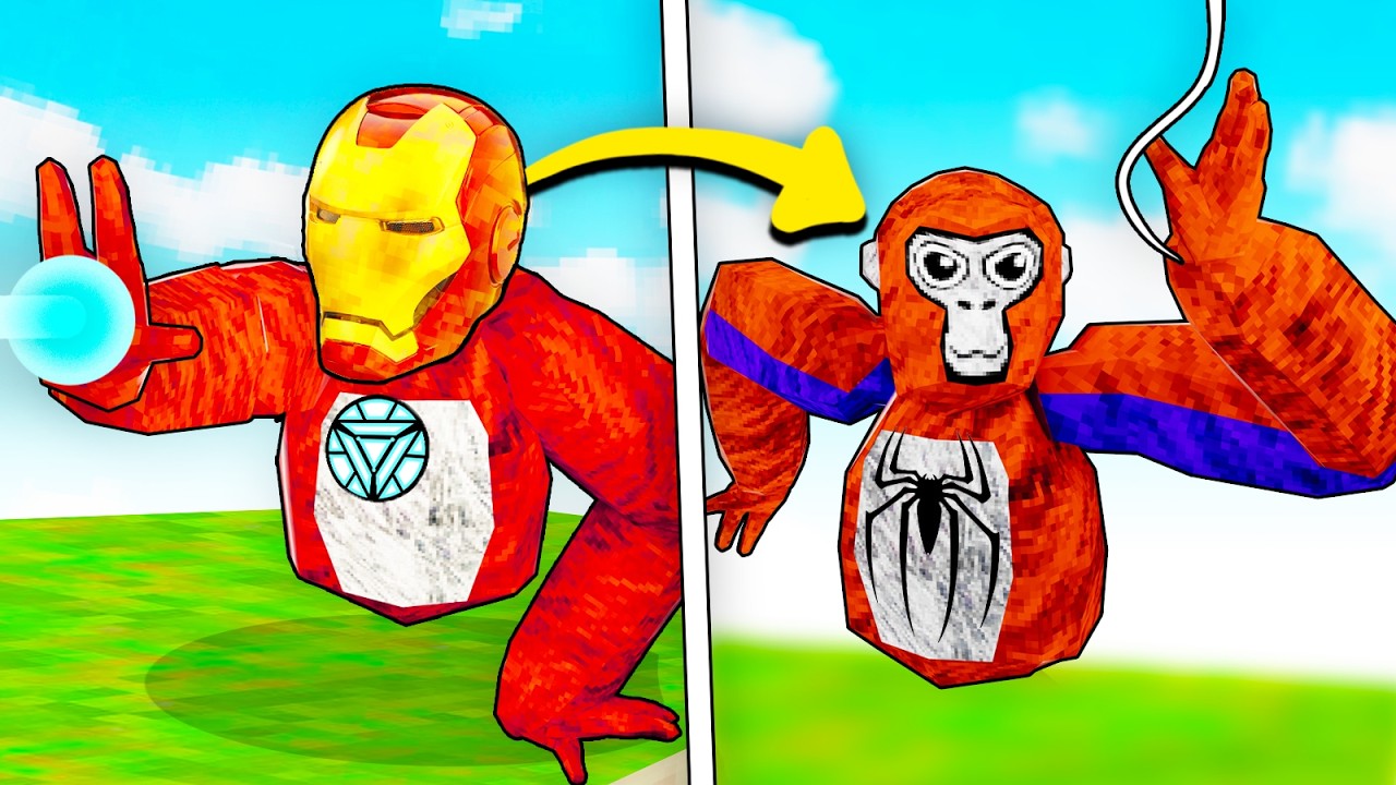 I Became A SUPERHERO in Gorilla Tag!