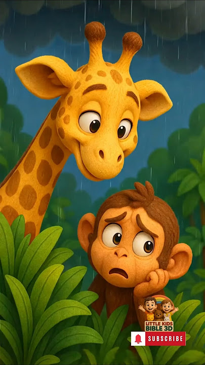 “When I’m Afraid… God Gives Me Strength & Love!”   #3dchristiancartoon #bibleshorts