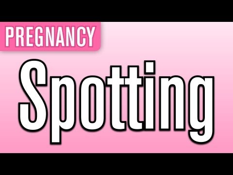 Video: Ce este spotting în sarcină?