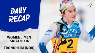 Andersson and Klaebo share top honours in Trondheim day 2 | FIS Cross Country World Cup 23-24 screenshot 5
