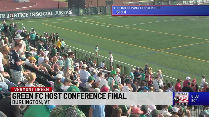 Vermont Green FC host conference final