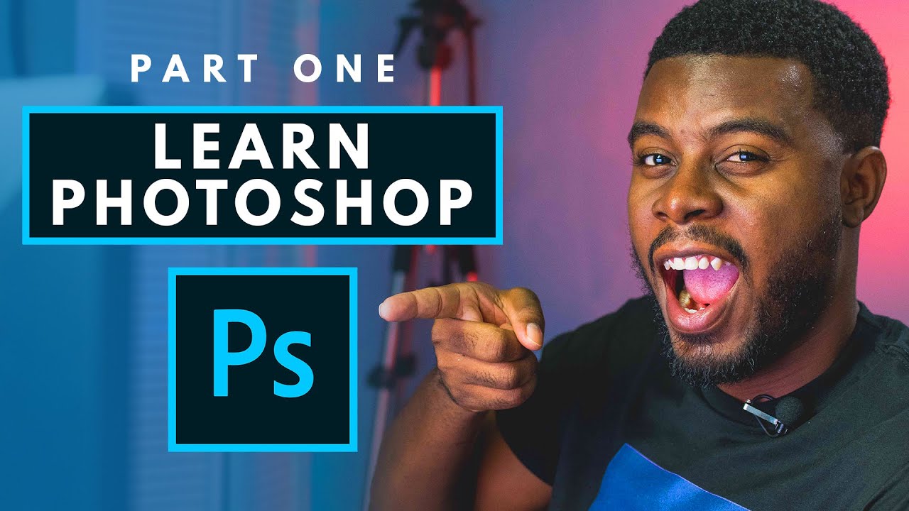 How to Use Adobe Photoshop (Part 1) Graphic Design Tutorial for Beginners