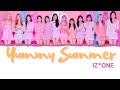 [FULL Ver.] IZ*ONE (アイズワン) - Yummy Summer 歌詞 | Lyrics [JPN /ROM / ENG]