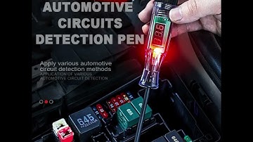 How to Use a 6V, 12V, 24V DC Car Truck Voltage Circuit Tester