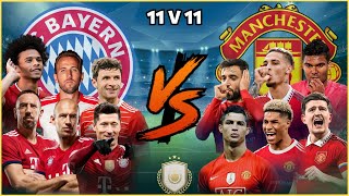 Bayern München 🆚 Manchester United🔥💪(Legends) •8 Minutes•