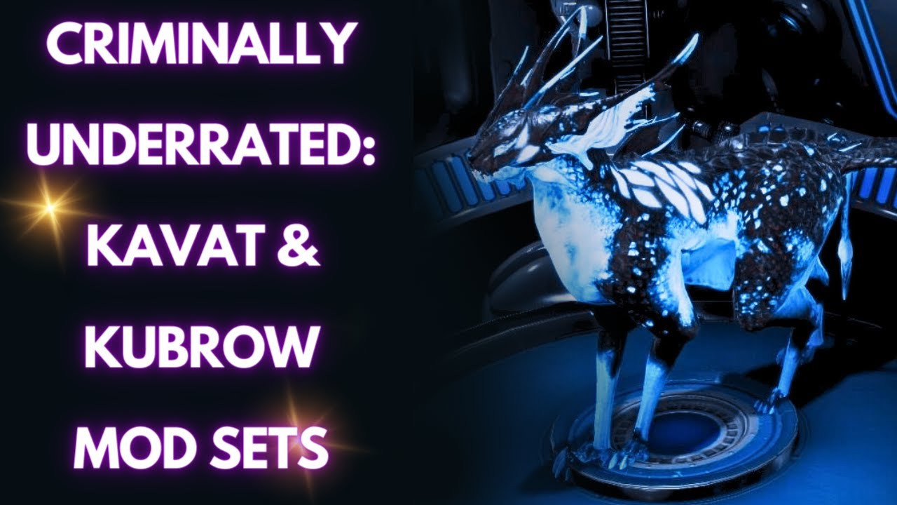 Criminally Underrated! Kavat & Kubrow Mod Sets [Warframe] - YouTube