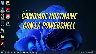 Cambiare Hostname Pc in Windows 11 con Powershell