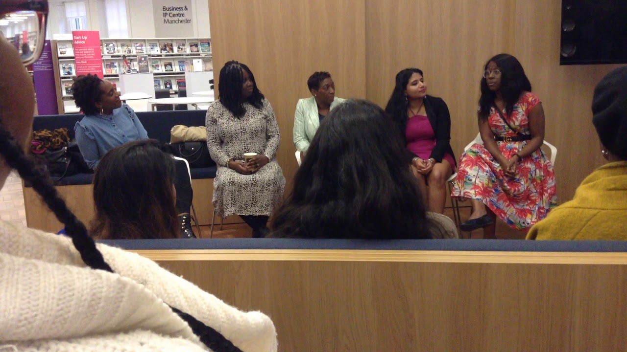Precious Panel Discussion Manchester- Lisa, Foluke, Lisa, Dijonn & Roselene at the British Library.