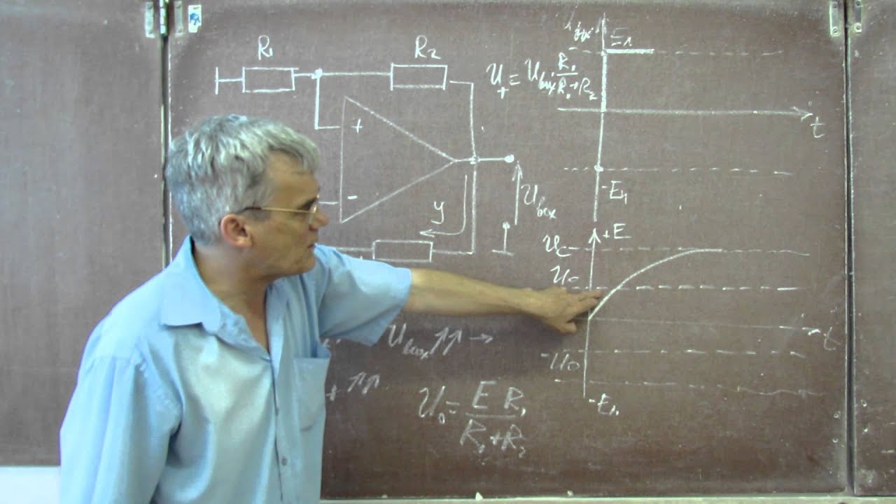 Лекция 57. Мультивибратор на ОУ - YouTube