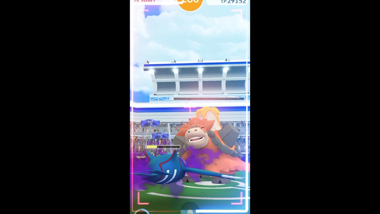 Pokémon GO Raid: Shadow Kyogre Destroys Mega Camerupt  | Easy Mega Raid Win— he’s soft as butter! 🧈💦