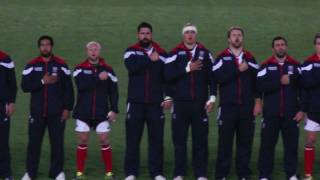 Rwc 2011 - Anthems Italy V Usa Pool C At Trafalgar Park Nelson