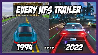 Need For Speed Trailer Evolution (19942022)