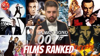 All 25 James Bond Films Ranked (Including No Time to Die!)