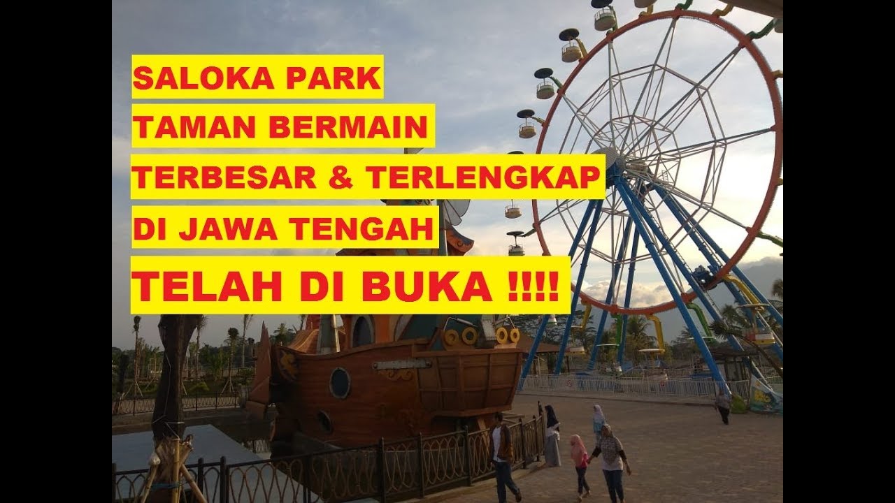 Menengok Wahana Apa Aja Sih Yg Ada Di Saloka Park