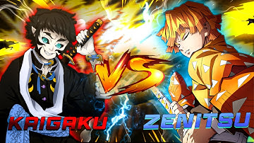 [+30 New Code descri*] Thunder vs Dark Thunder [Comparison] in Slayers Unleashed Zenitsu vs Kaigaku!