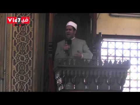 مظهر شاهين يتحدى الأوقاف ويصعد منبر عمر مكرم ويؤكد مش هنافق