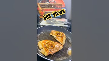 Pan Seared Red Snapper For Lunch  #Shorts   Lunch idea 15