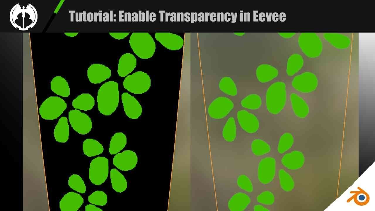Tutorial: How to Enable Transparency in Eevee - YouTube