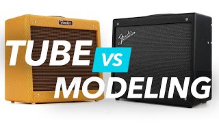 TUBE vs MODELING: Which guitar amp would you pick?