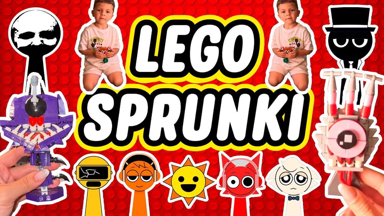 Building UNIQUE Sprunkies with LEGO! Mikey & Mom’s Creative Challenge
