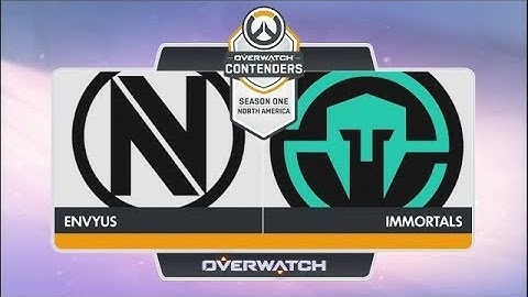 EnVyUs vs Immortals (Part 1) | OW Contenders Season One: North America