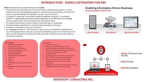 Endeca Extensions for Oracle e-business Suite