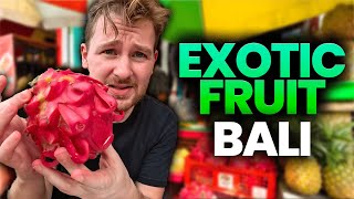 Trying EXOTIC Fruit in Bali  Indonesia