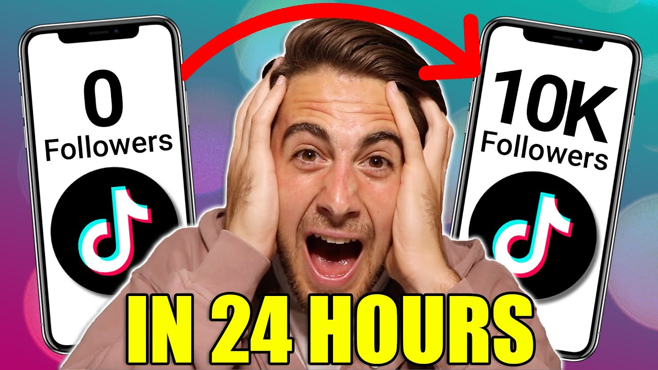 1-10K Followers on TikTok in 24 Hours (Step By Step Guide)