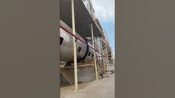 6*35m single pass drum dryer more than 1600 cbm/day #particleboard #pb #osb #woodbasedpanel #mdf