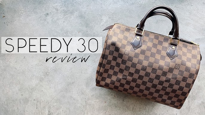 Louis Vuitton Speedy Bandoulière 30 Review - <center>Stephanie