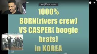Bboy Casper vs Bboy Born REACTION Throwback Thursdays | I was there! | Zenny Reacts