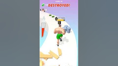 Muscle Rush#43 All Levels Gameplay Walkthrough (Android iOS) #shorts