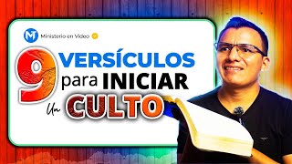 9 Mejores Versículos Para Iniciar Un Cultotextos Bíblicos Para Dirigir Un Servicio