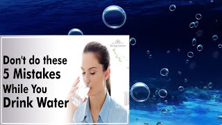 Celebrity 6 Common Mistakes we Make while Drinking Water Net Worth
