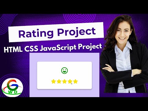 HTML CSS JavaScript Project || Rating Project || Guri Web Developer || Practice Project 2024