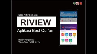 Riview Aplikasi Al-Qur'an oleh Mahasiswi Universitas Yudharta screenshot 1