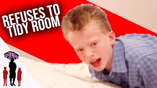Child Learns Lesson When Made To Tidy Room | Supernanny Child Learns Lesson When Made To Tidy Room | Supernanny