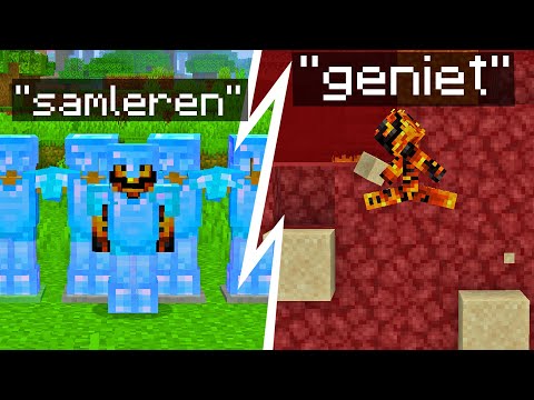 11 Forskellige TYPER Af Minecraft Spillere!