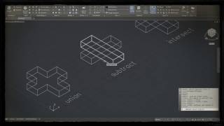 How to perform union, subtract, and intersect using AutoCAD