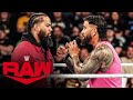 Jey And Jimmy Uso Attempt To Fix Their Issues Raw Highlights Oct 28 2024