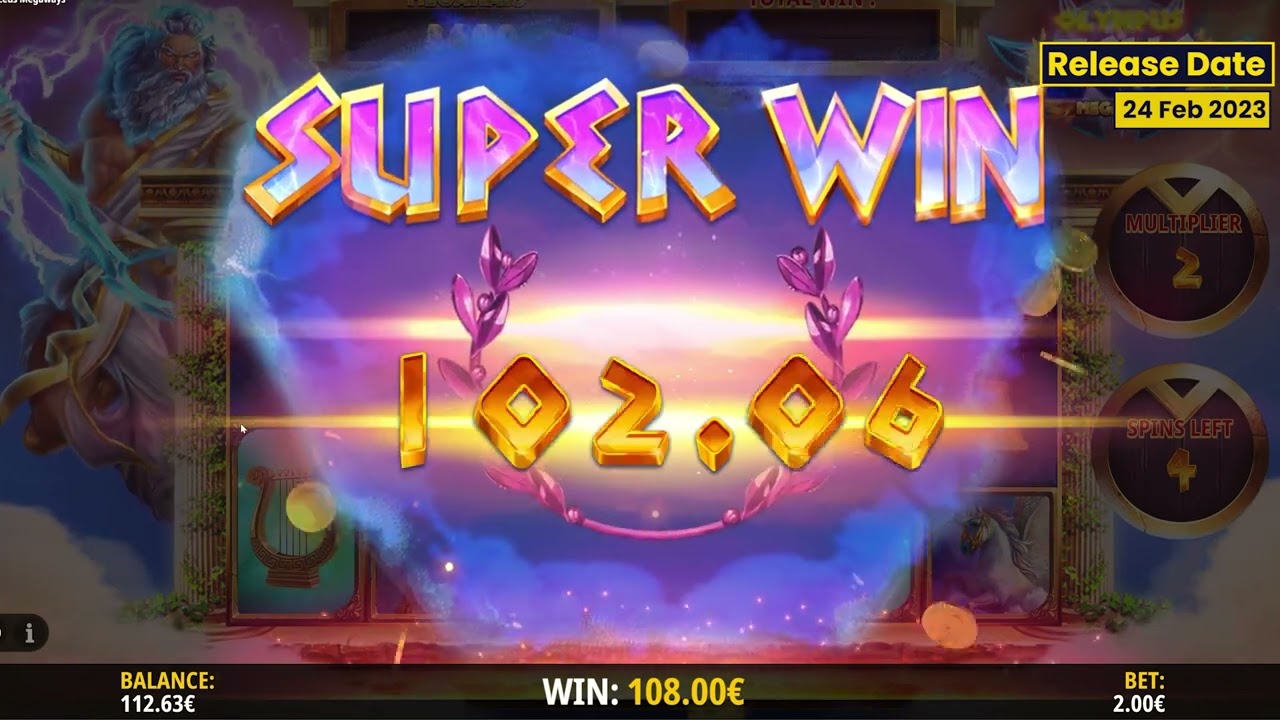 Olympus Zeus Megaways Slot Review, Bonus Features & More!