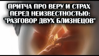 Разговор двух близнецов/Притча про временный мир и страх перед неизвестностью