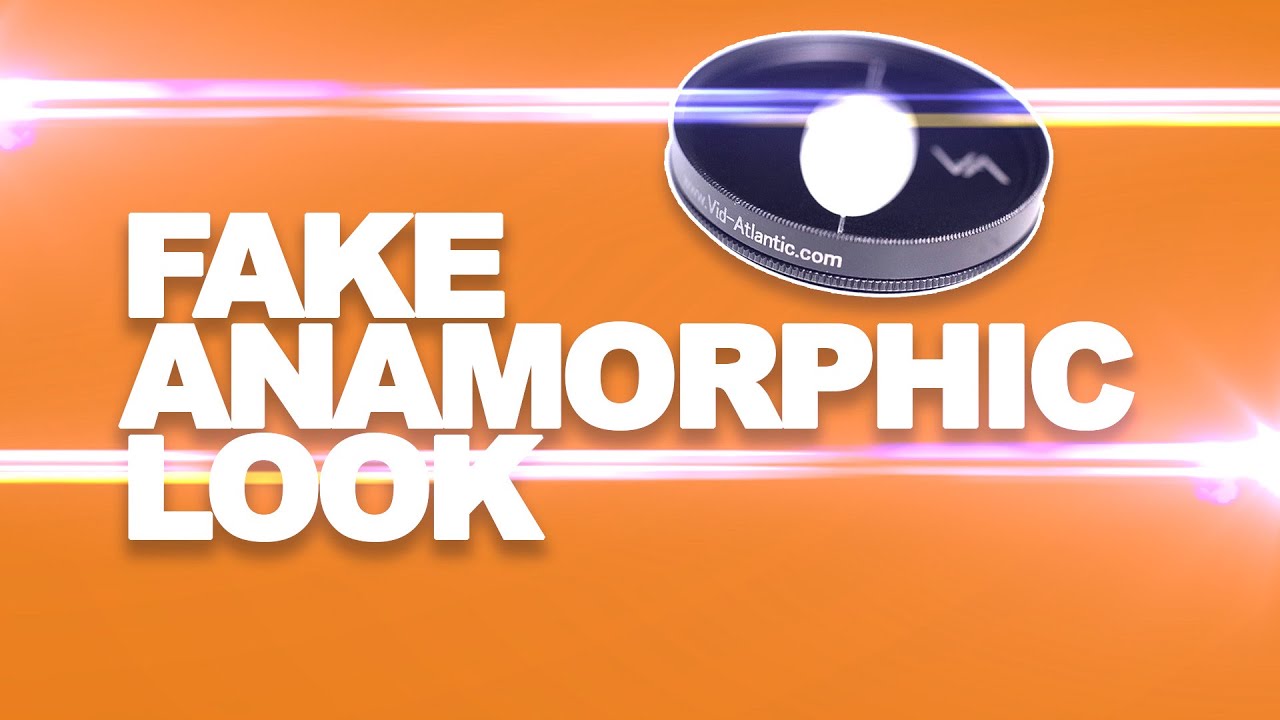 CHEAP Anamorphic Filter | Get That Old School Film Look with the Vid-Atlantic Anamorphic Filter