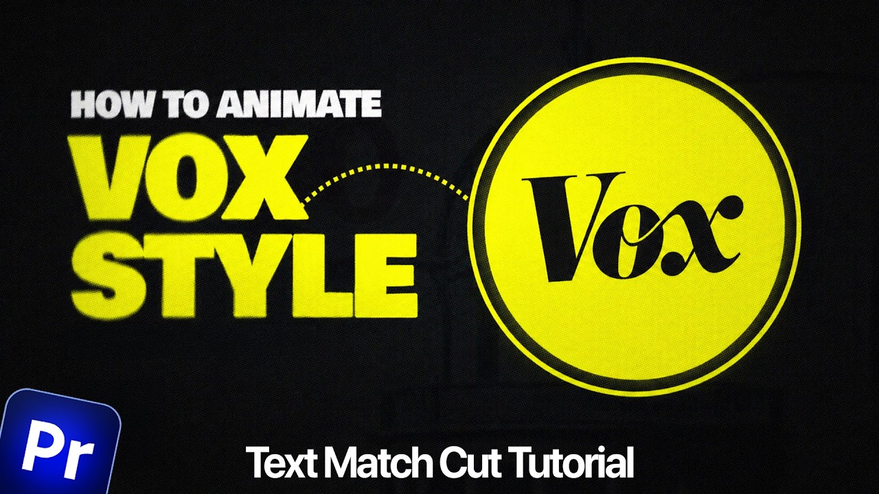 How to Edit Like Vox & Johnny Harris in Premiere Pro