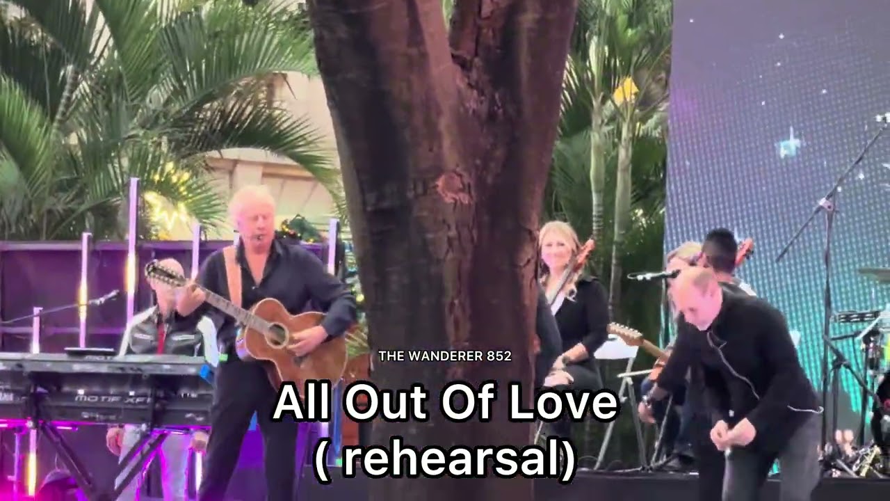 AIR SUPPLY LIVE  having Rehearsal at Chatter Road Hong Kong 🇭🇰 #airsupply 