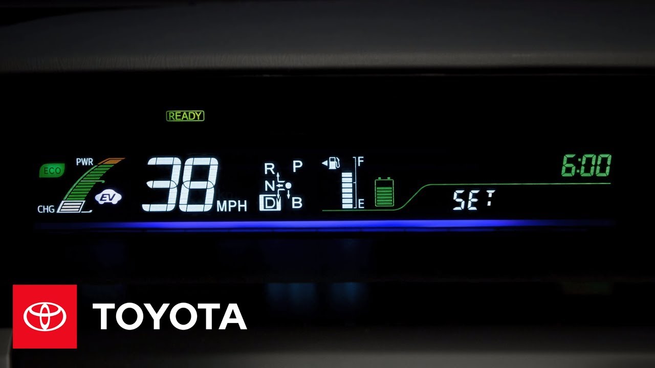 2012 Prius v How-To: Display | Toyota - YouTube