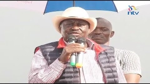 Raila Odinga says opposition will push for reforms