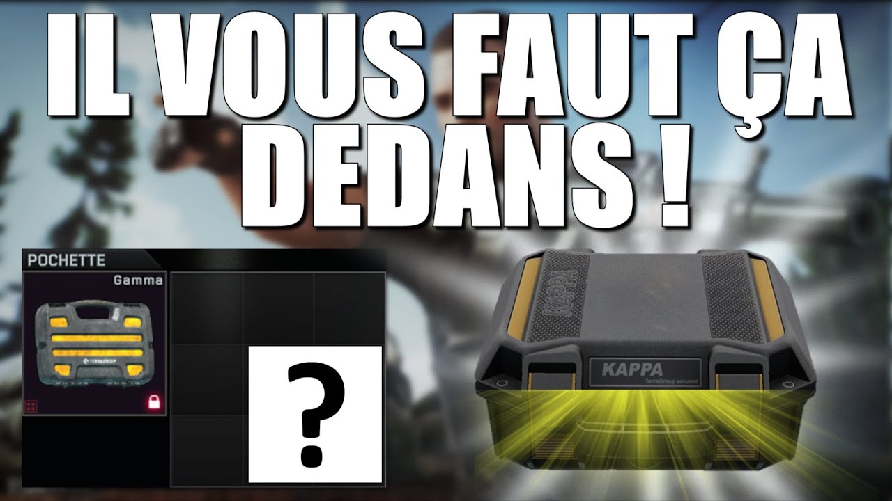 Que mettre dans le POUCH ? Guide Débutant Tarkov Fr YouTube