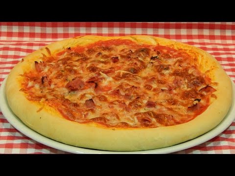 masa para pizza gorda y esponjosa